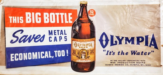 STUBBY BRAND ALE BEER LABEL 9" x 12" METAL SIGN